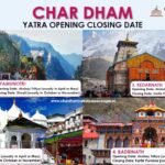 Chardham Yatra Opening Closing Dates